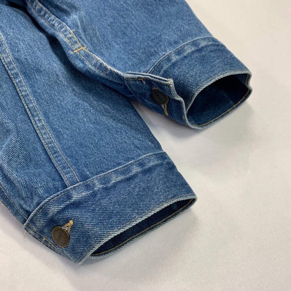 Denim Jacket Patchwork Flowers Pioneer Country Gi… - image 6